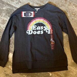 Lightweight Sweatshirt with Great Detail!